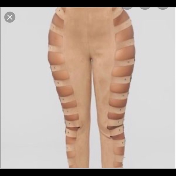 Suede Pants/never worn - Picture 1 of 3